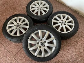 Originál Volkswagen ALU kola 5x112 r16 zimní pneu 5,5mm - 3