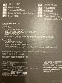 nový originální ovladač LG - 3