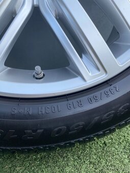 Originální Alu kola 5x112 VW Tiguan 235/50/19 TOP TPMS - 3