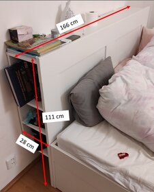 Čelo postele IKEA BRIMNES 160 - 3