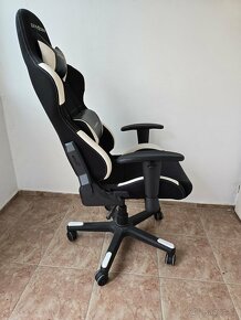 Herní židle DXRACER, bílá - 3