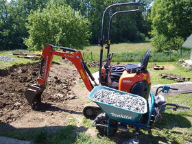 Stavební elektrické motorové kolečko -pronájem,půjčovna - 3