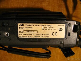 Videokamera z období 200x JVC GR-FX12E Compact VHS - 3