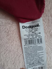 Desigual červené šaty, vel.XS - 3