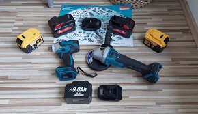 Adaptér Aku Milwaukee/DeWALT,pro nářadí MAKITA 18V - 3