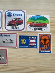 Retro samolepky Škoda (8 ks) - 3