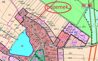 Prodej pozemku k bydlení, 696 m², Dohalice - 3