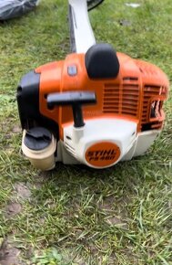 Stihl fs 460 profi křovinořez komplet s trojzubcem a popruhy - 3