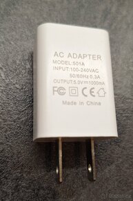 USB Nabíječka pro USA (adaptér) - 3