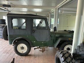 Jeep Willys M38 / nálezový stav / diesel / skladem - 3