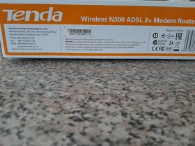 Modem Router Tenda N300 ADSL 2+ - 3