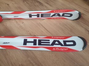 Juniorské sjezdové lyže HEAD Super Shape team 127 cm - 3