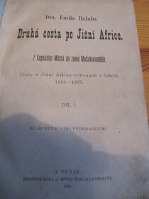 Kniha Druhá cesta po Jižní Africe Emil Holub 1890. - 3