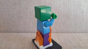 Lego Minecraft figurka "Zombie - fire" (MIN010) - 3