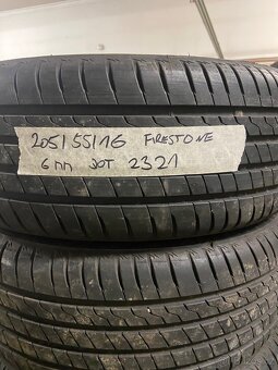 4 ks letní pneumatikY 205/55 r16 - 3