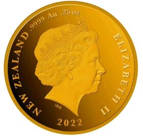 Kráľovná Alžbeta II.-1/4 oz platinové jubileum 70 rokov - 3