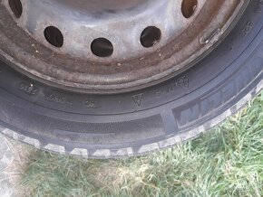 Michelin alpin 175/65 R14 zimní skoro nové pneu - 3