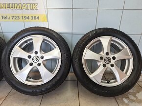 Alu kola R16 5x112 + zimní pneu 205/55/16 Nexen - 3