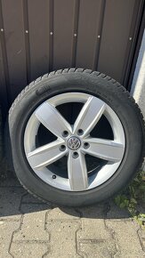 Alu kola 5x112 R16 Zimni pneu 205/60/16 - 3