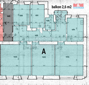 Prodej bytu 4+1, 122 m², Brno, ul. Úvoz - 3