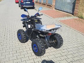 Dětská čtyřtaktní čtyřkolka ATV XTRAX 125ccm modrá - 3