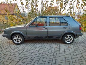 VW Golf 2; 1,6 TD,slušný, původní lak, šíbr; potřebuje péči - 3