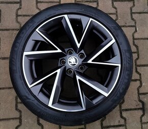 Alu kola originál Škoda Superb III 5x112 R18 Vela - 3