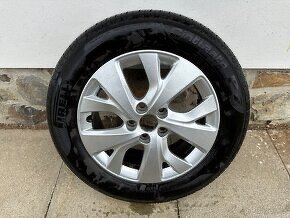 Alu kola 6,5J x 16" ET 47, 5 x 108, pneu 205/60/16, Citroen - 3