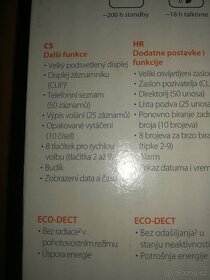 Bezdrátový telefon pro pevnou linku Gigaset A180 zánovní - 3