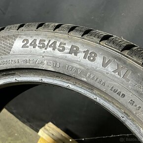 Zimní pneu 245/45 R18 100V Continental 6,5mm - 3