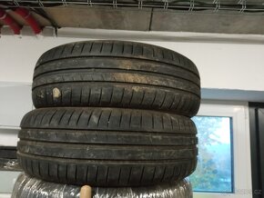 Prodám letní pneumatiky Dunlop Sport Bluresponse 195/65 R15 - 3