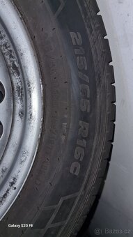 VW T5 - PLECH KOLA  215/65/16C - 107T - LETNÍ 5X120 - Č.36 - 3