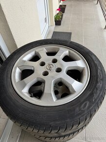 originální alu kola Opel 15'+  sada kol 185x60 R15 - 3