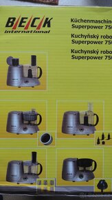 kuchyňský robot BECK - 3