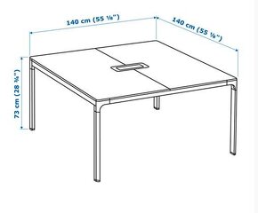 Stůl BEKANT - 3