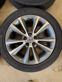 hliníkové disky volvo r17, letné pneumatiky 235/45r17 - 3