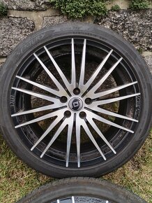 ALU Diewe 5x108 R19 + letní 245/40 - 3