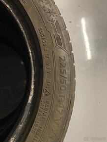 Zimní pneu 225/50 r17 - 3