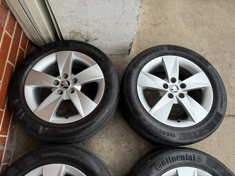 Alu 15" 5x100, orig. škoda "LAGA", letní 50%,Fabia, Room - 3