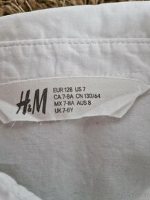 H&M košile a kalhoty vel. 128 - 3