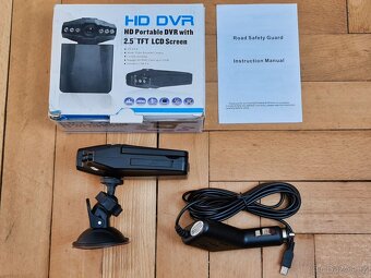 Nová autokamera HD DVR vč. baterie. - 3