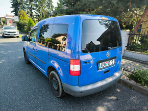 Obytná VW Caddy 1.9TDi  2010 77kW 1896 cm3 - 3