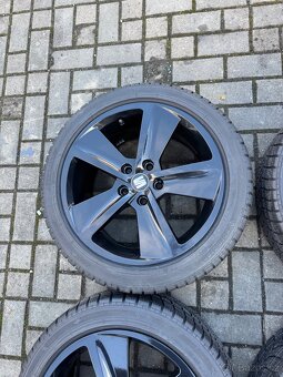 ORIGINÁL Alu SEAT R17, 5x112 - TOP STAV, ZIMNÍ SADA - 3