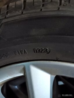 4x letní originál ALU kola škoda 205/55 R16 Octavia III - 3