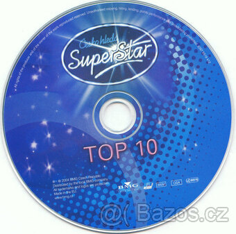 cd TOP 10 – Česko Hledá Superstar 2004 - 3