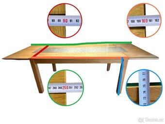 Jídelní stůl + 6 židlí + konferenční stolek - 3