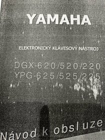 Klávesový nástroj Yamaha DGX 520 Portable grand - 3