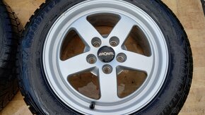 Zimní alu kola Audi 205/60 r16 - 3