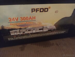 Prodám sinusový měnič napětí 24/220V 2500/5000W a lithiová b - 3