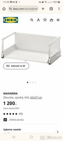 Novy šuplik maximera ikea method, vysoký, 60x37cm - 3